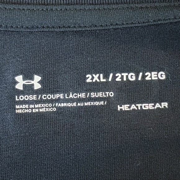 Under Armour Women's Tech V-Neck Short-Sleeve Top In Black Plus Size 2XL EUC - Picture 5 of 6